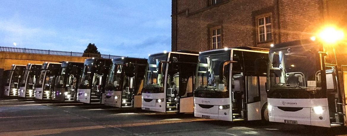 Luxury Tourist Coach Rental in Dublin