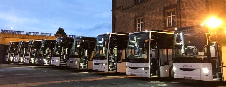 Luxury Tourist Coach Rental in Dublin